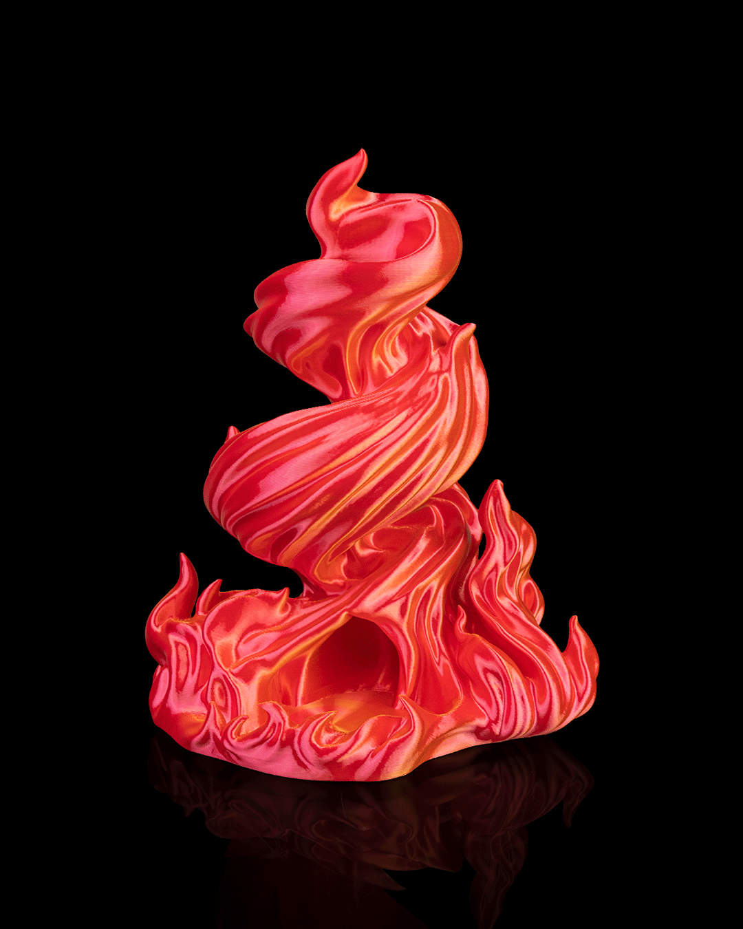 Burning Roll dice tower